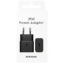 Samsung Cargador de Pared 25W USB-C Negro EP-T2510NBEGEU